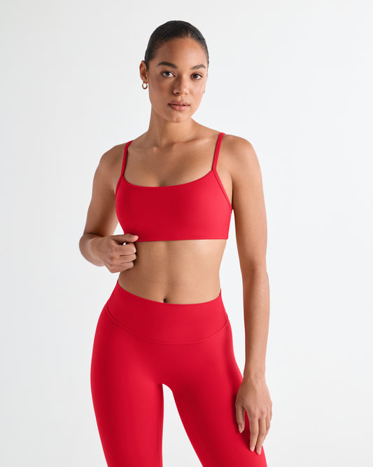 Adjustable Thin Strap Yoga Bra