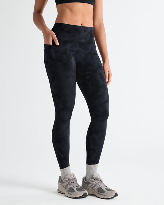 No Front Seam Leggings with Pockets 25"