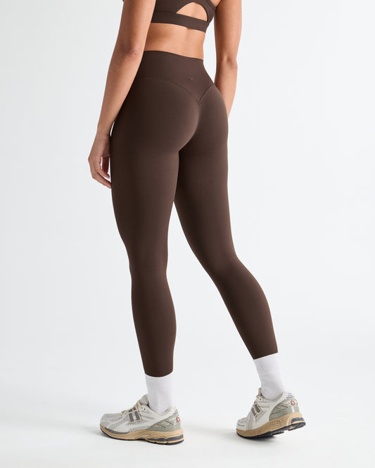 No Front Seam Hidden Scrunch Butt Leggings 25"
