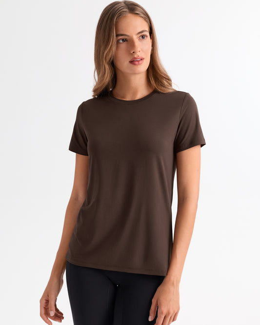 Crew Neck Classic Short Sleeve Shirt