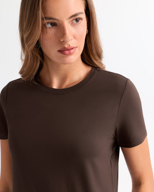 Crew Neck Classic Short Sleeve Shirt