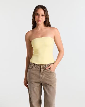 Basic Double Layer Bandeau Top