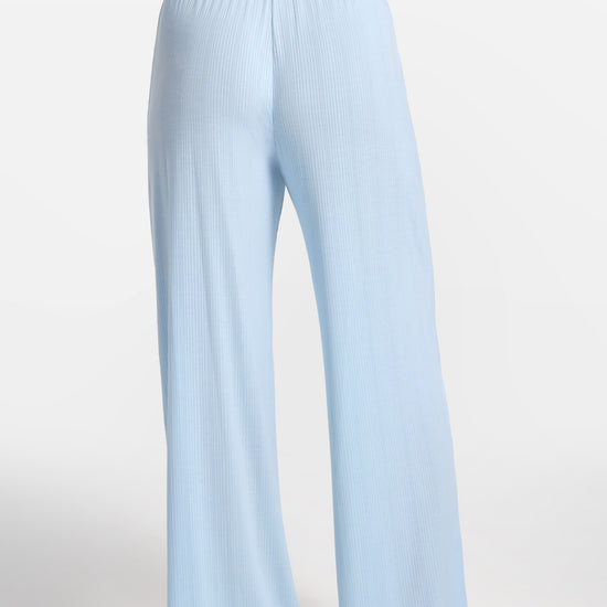 SOULVOR Wide Leg Casual Pants Light Glacier